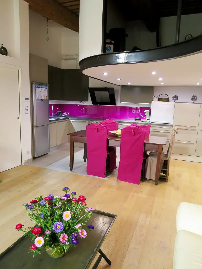 Construction appartement canut mezzanine métal Lyon Croix-Rousse