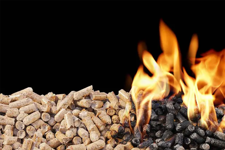 Énergie granulés de bois pellets